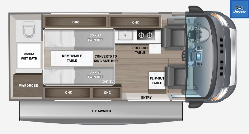 VR Classe B Jayco Swift 20T 2023