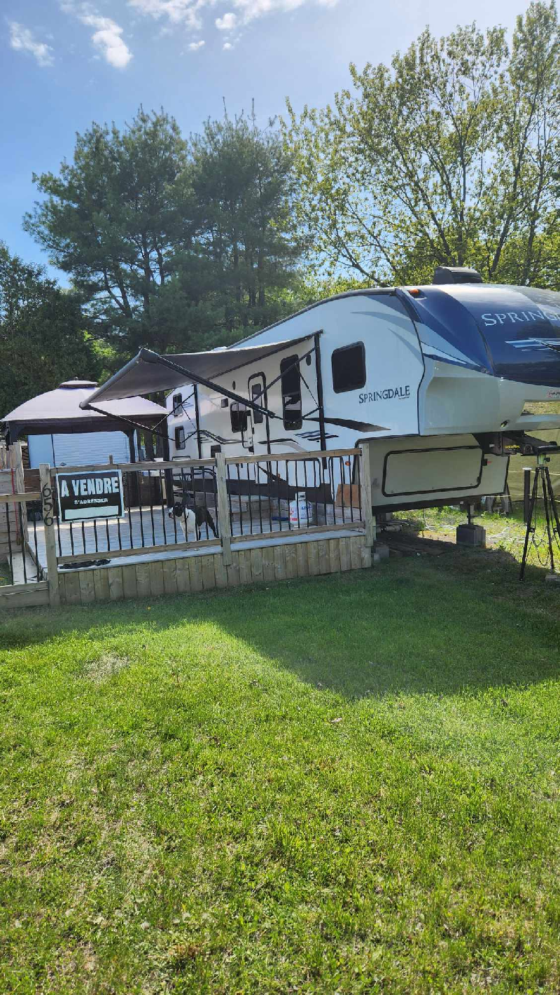 FIFTH WHEEL SPRINGDALE 300BH 2020 SAISONNIER CAMPING BERNARD TOUT INCLUS * 418-932-6595 