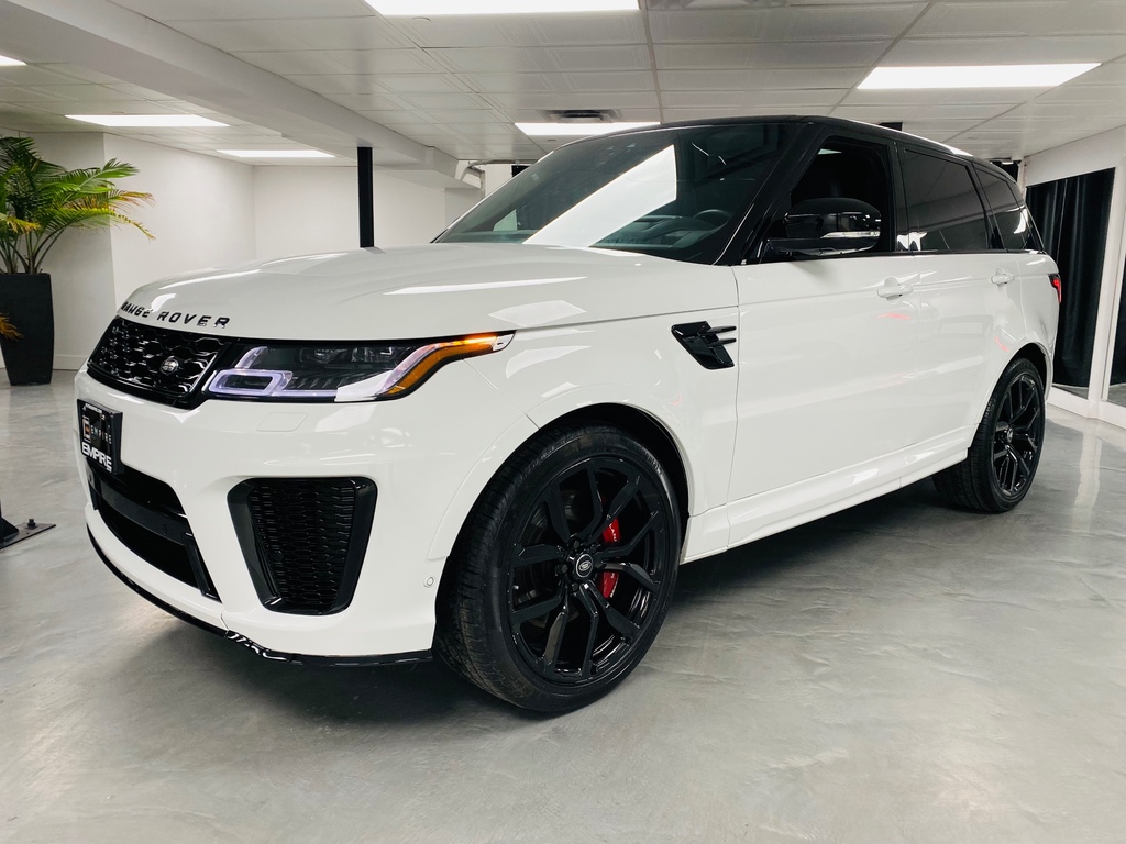 Land Rover Range Rover Sport SVR CUIR TOIT NAV V8 5,0L SUPERCHARGED 575HP 2020