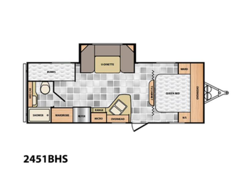 Roulotte Winnebago Minnie 2451BHS 2013