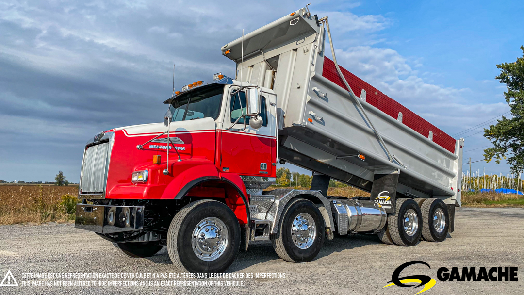 WESTERN STAR 4900SA 12 WHEEL TWIN STEER DUMP TRUCK 2012