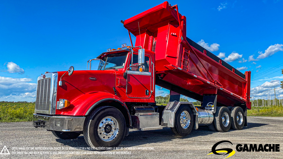 PETERBILT 367 12 WHEEL TWIN STEER DUMP TRUCK 2014