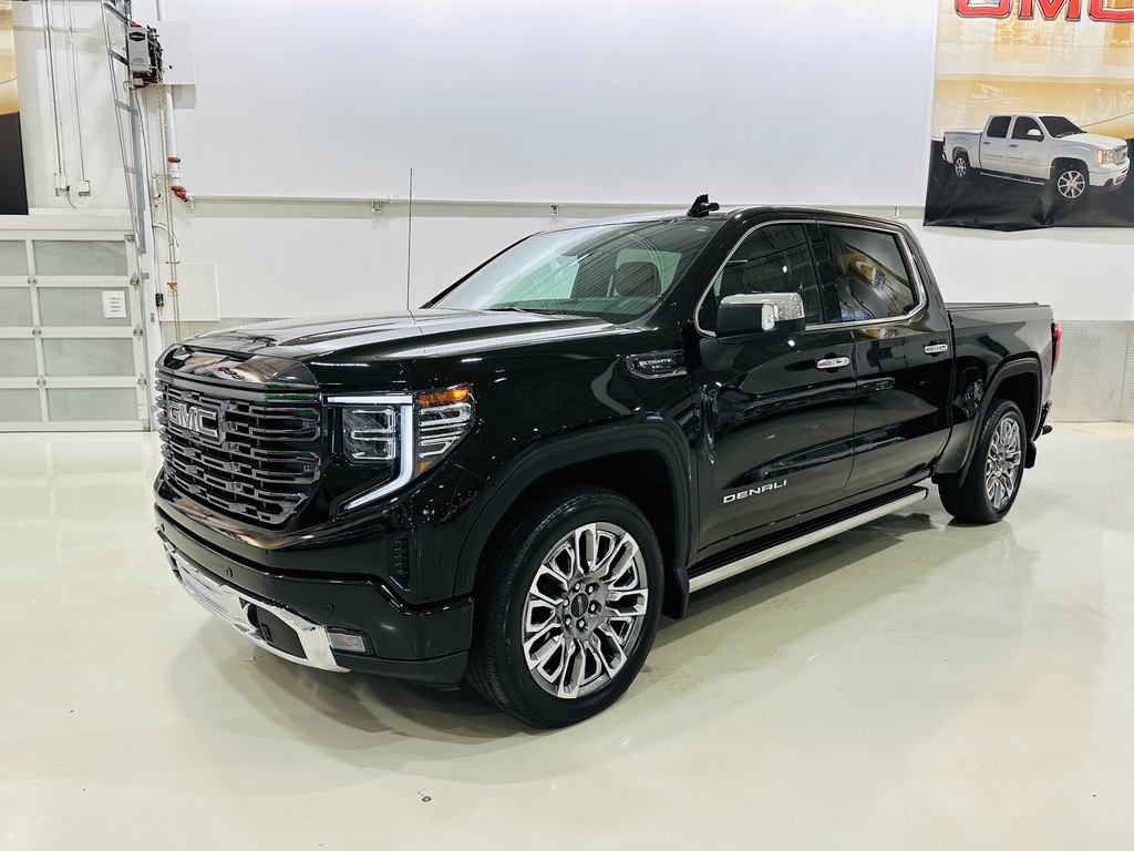 GMC Sierra 1500 DENALI ULTIMATE CUIR TOIT NAV 4X4 CREW CAB V8 6.2L 2023