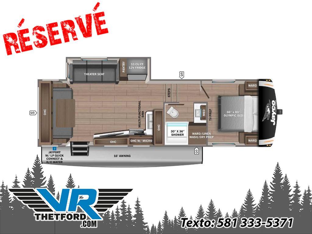 Jayco Eagle HT Fifth Wheels 25RUC 2025