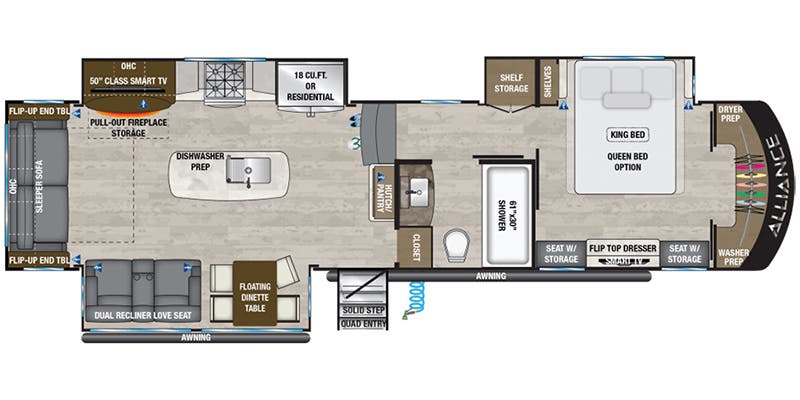 Alliance Paradigm 340RL 2023