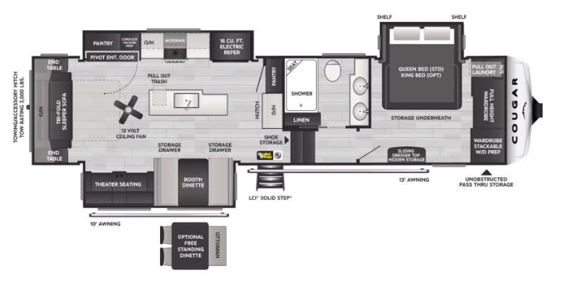 Keystone RV Cougar 316RLS 2025