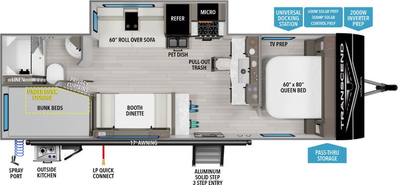 Grand Design Transcend 26BHX 2025