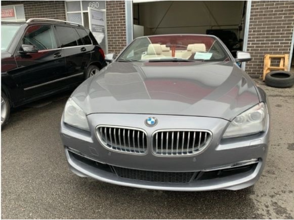 BMW 650 CONVERTIBLE V8 4.4L 400HP 2012