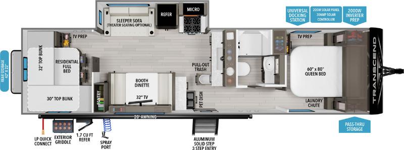 Grand Design Transcend 295QBT 2025