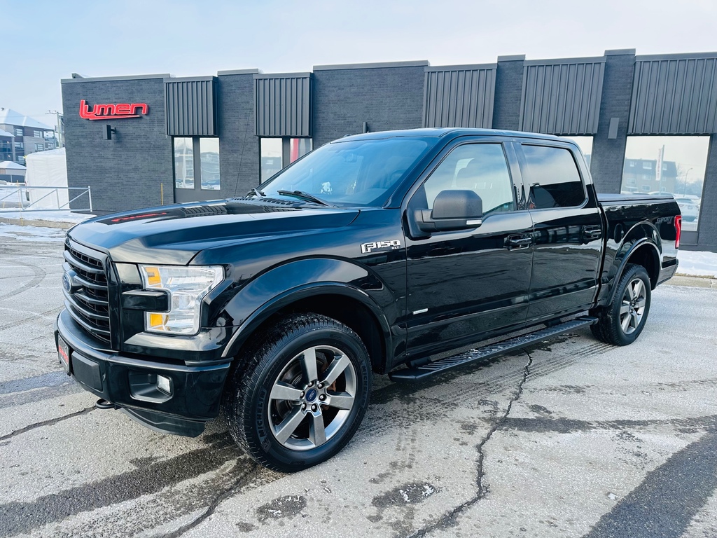 Ford F-150 XLT 4X4 CREWCAB 2.7L CUIR NAV 2016