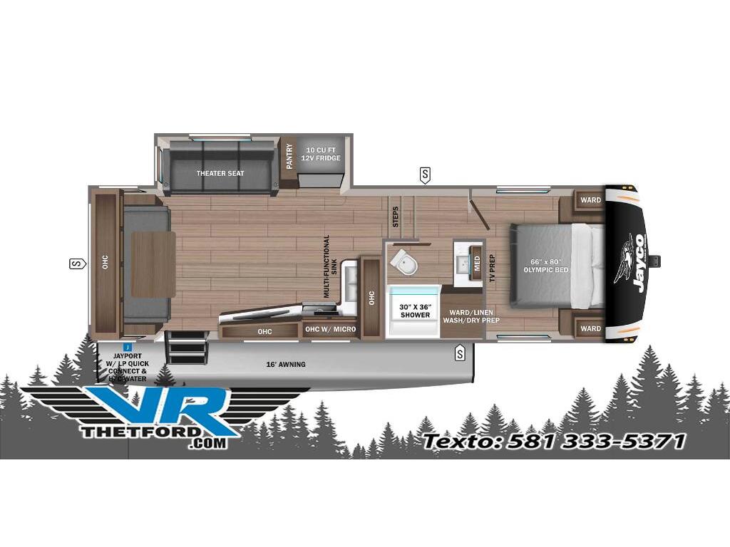 Jayco Eagle HT Fifth Wheels 25RUC 2025