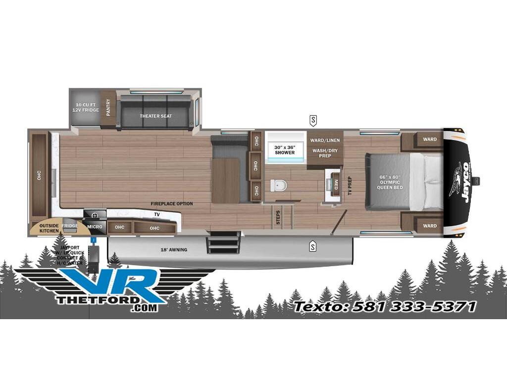 Jayco Eagle HT Fifth Wheels 27MLC 2025