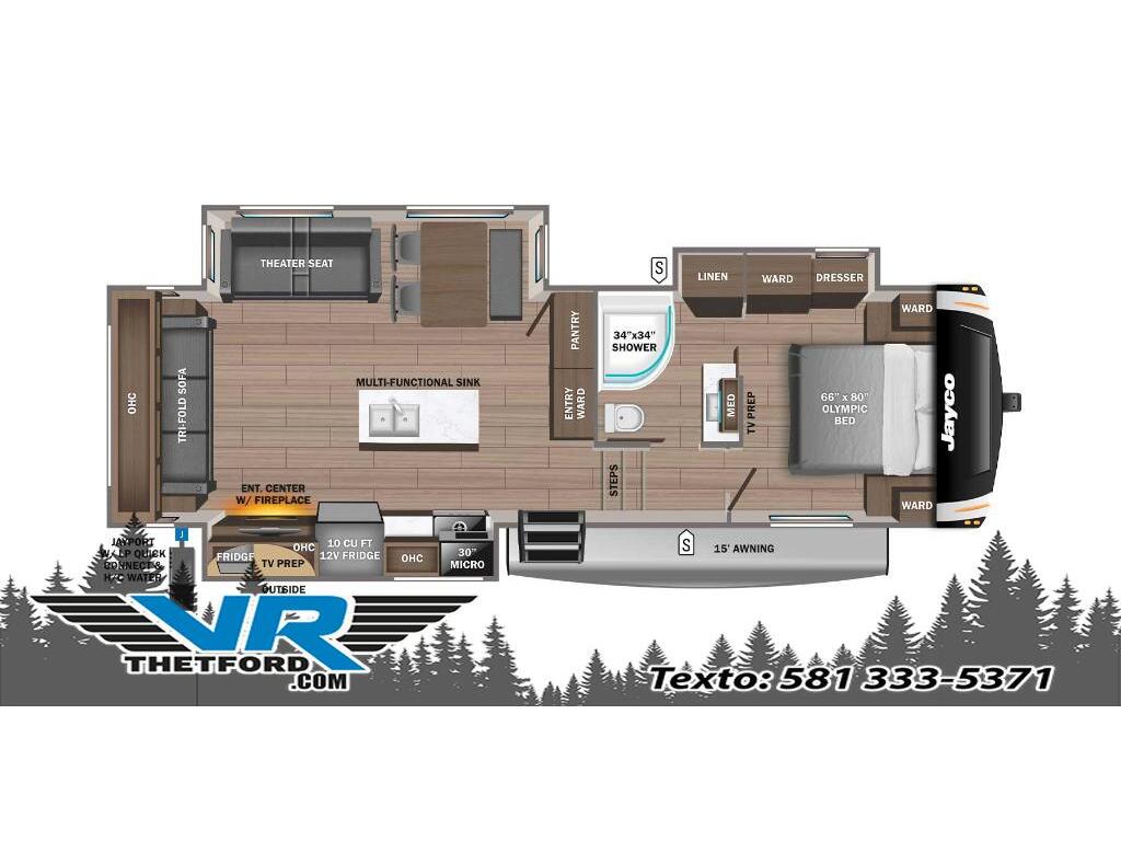 Jayco Eagle HT Fifth Wheels 28CRT 2025