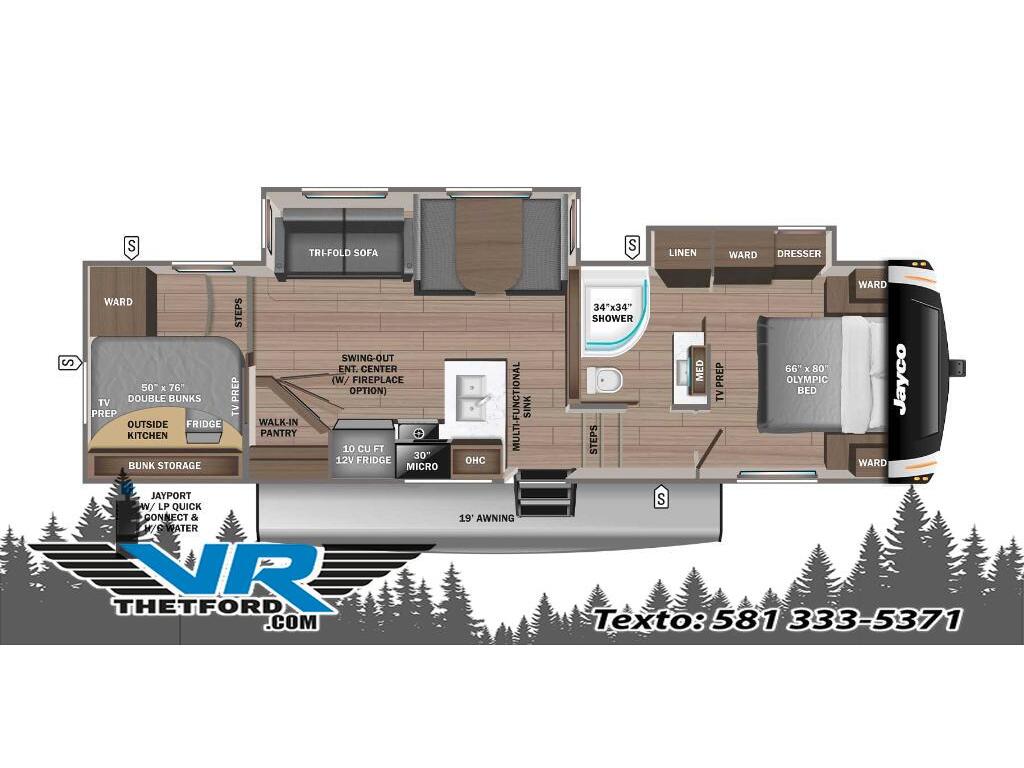 Jayco Eagle HT Fifth Wheels 29CBD 2025