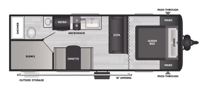 Keystone RV Coleman 23B 2025
