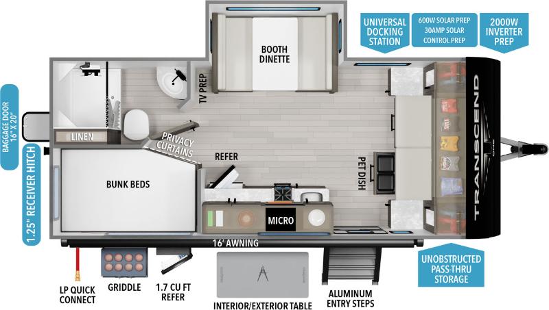Grand Design Transcend 161BH.ONE 2025