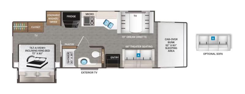 Thor Motor Coach Inception 34XG 2025
