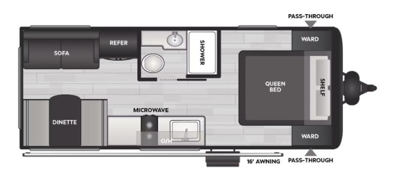 Keystone RV Coleman 19R 2025