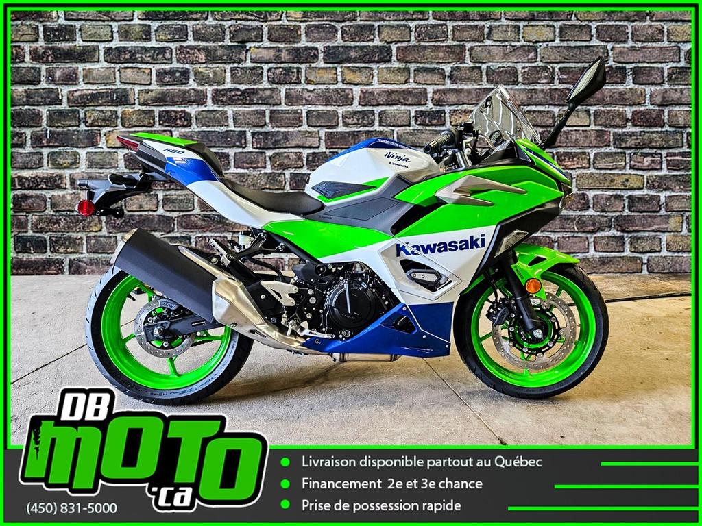 Kawasaki NINJA 500 ABS 40TH ANNIVERSAIRE 2024