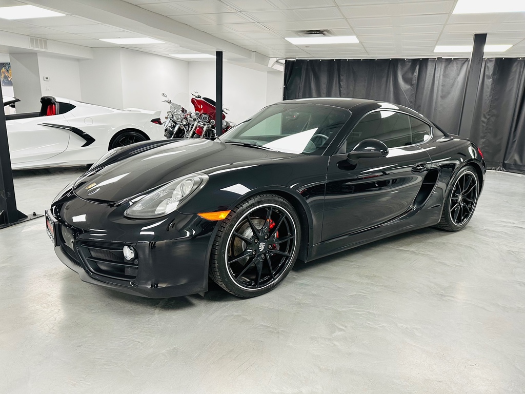 Porsche Cayman 2.7L FLAT-6 275HP AUTOMATIC RWD LEATHER NAV RARE M 2016