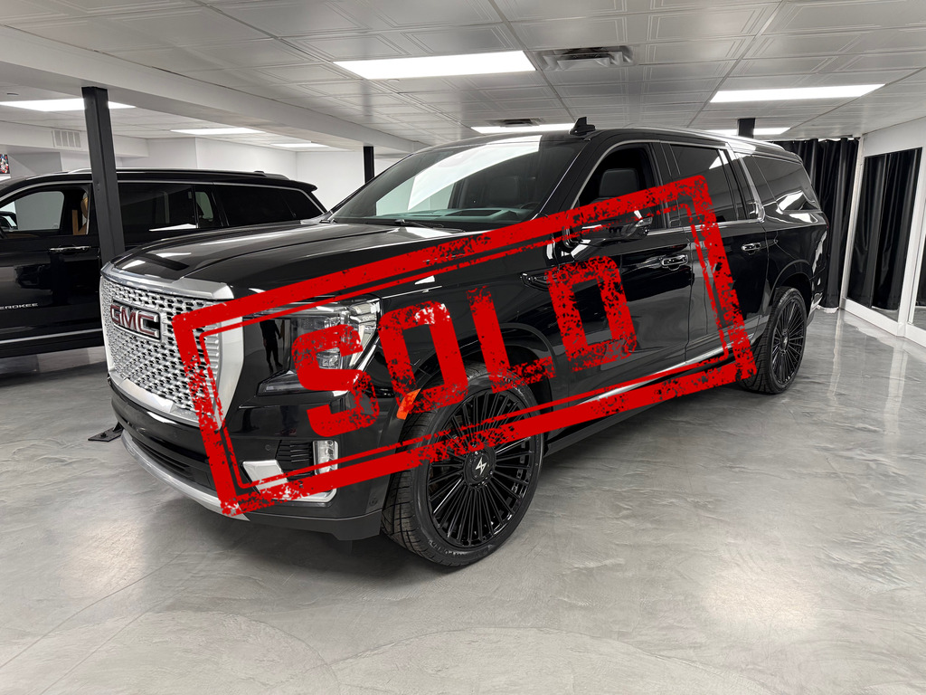 GMC Yukon DENALI XL CUIR TOIT NAV 7 PASSAGERS TV 2023