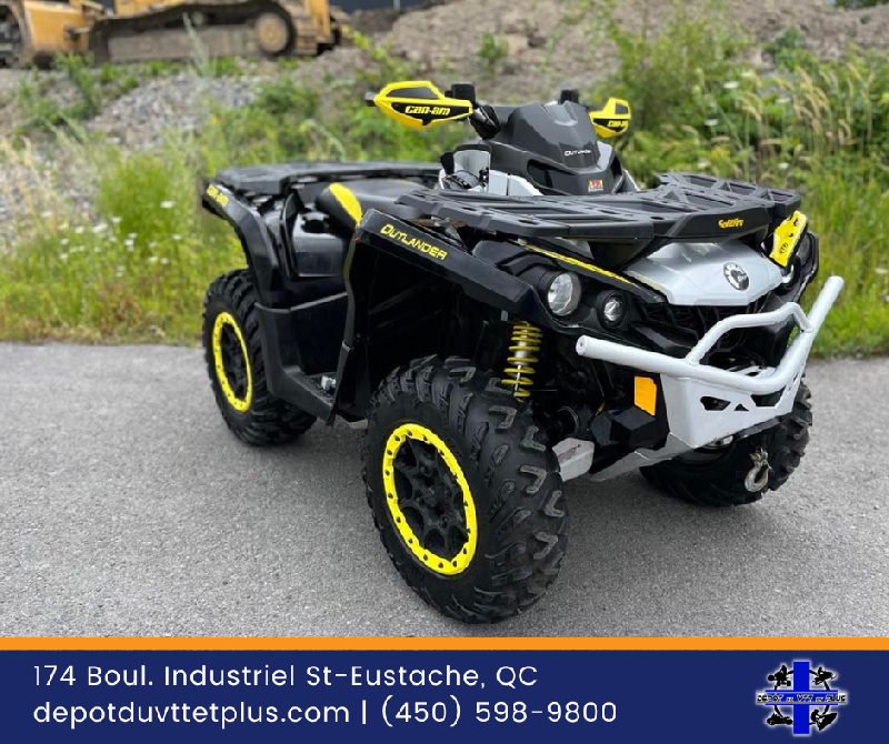 2018 CAN AM OUTLANDER 1000 XXC À VENDRE 