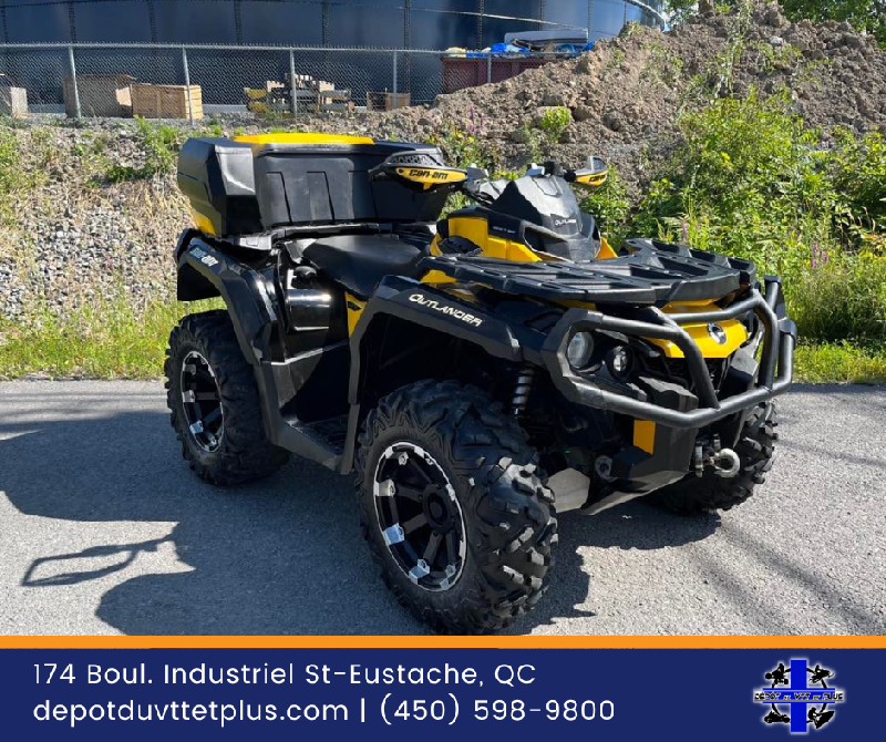 2014 CAN AM OUTLANDER 1000 XT-p À VENDRE